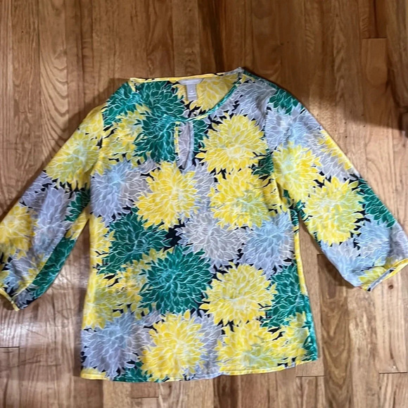 Banana republic sheer top like new - Picture 1 of 2